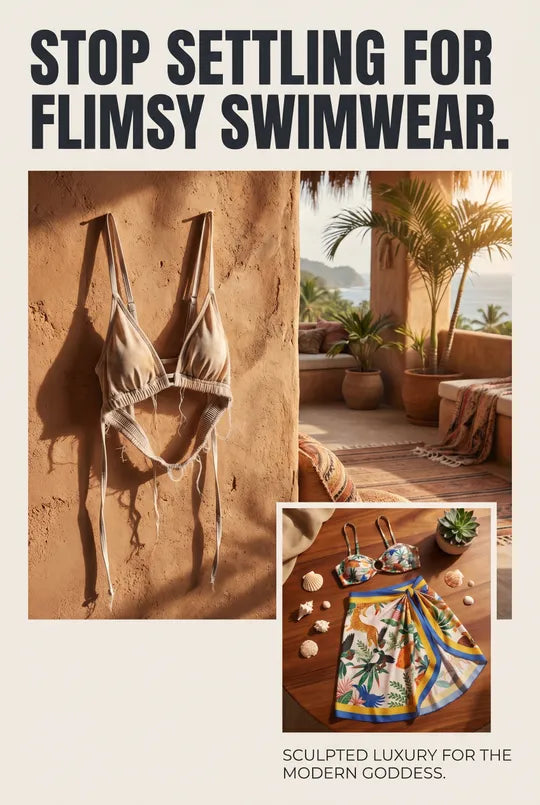 Why handmade Brazilian swimwear fits differently — and lasts longer