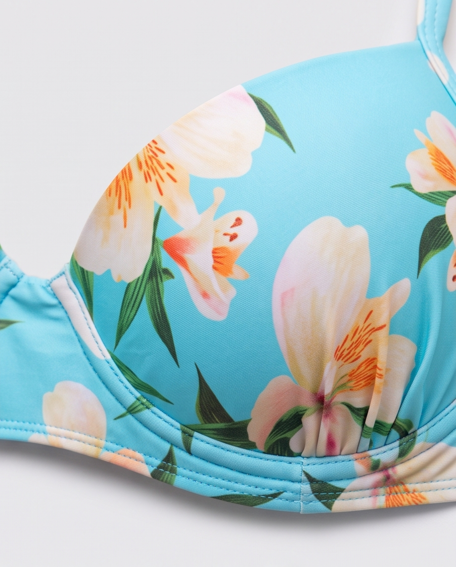 Tropical Bloom Floral Bikini Set