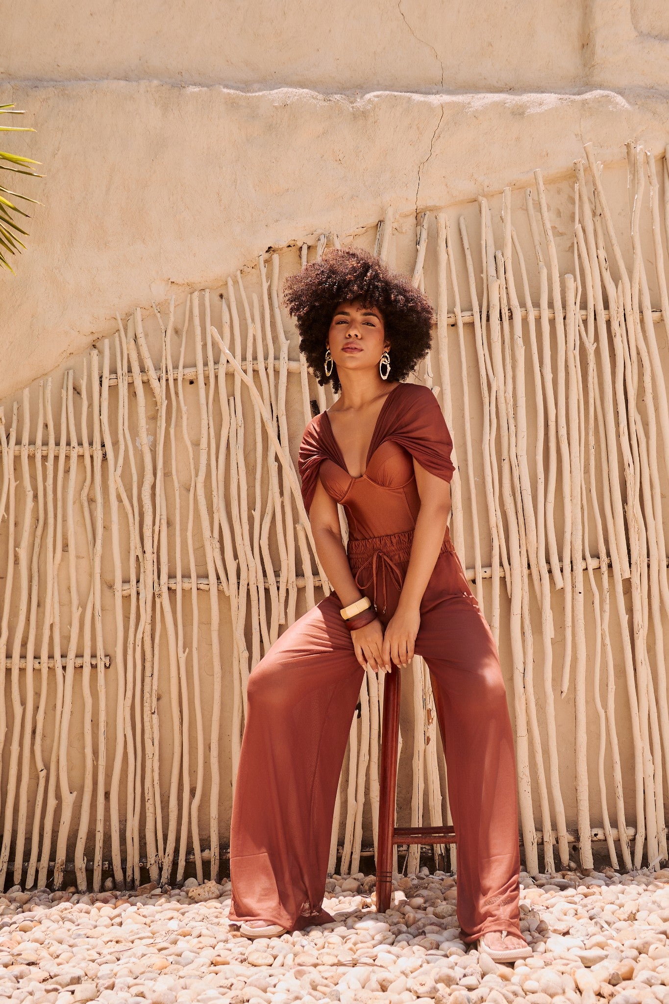 Clay Mirage One-Piece – Sculpted Resort Elegance